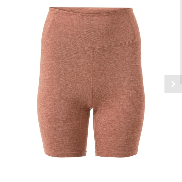Girlfriend Collective Sepia Rest Lounge Bike Shorts Size Small - Picture 4 of 4